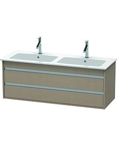 Ketho Duravit vasque KT643207575 127x47,5x48cm, 2 tiroirs, suspendu, lin