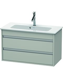 Duravit Ketho vanity unit KT645300707 80 x 38.5 cm, concrete gray matt, 2 drawers, wall-hung