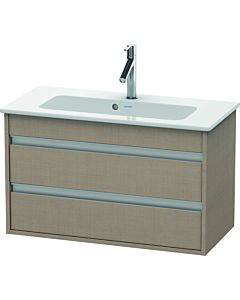 Ketho Duravit vasque KT645307575 80 x 38,5 cm, lin, 2 tiroirs, suspendu