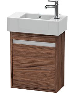 Duravit Ketho vanity unit KT6629R2121 45x22.5x55cm, wall-hung, door on the right, dark walnut