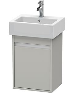 Duravit Ketho Waschtisch-Unterschrank KT6630L0707 40x32x55cm, wandhängend, Tür links, betongrau matt
