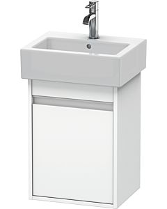 Duravit Ketho Waschtisch-Unterschrank KT6630L1818 40x32x55cm, wandhängend, Tür links, weiß matt