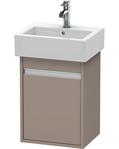 Duravit Ketho Waschtisch-Unterschrank KT6630L4343 40x32x55cm, wandhängend, Tür links, basalt matt