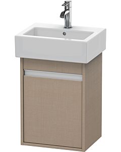 Duravit Ketho Waschtisch-Unterschrank KT6630L7575 40x32x55cm, wandhängend, Tür links, leinen