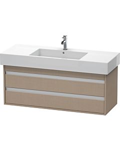 Ketho Duravit vasque KT664207575 120 x 45,5 cm, lin, 2 tiroirs, suspendu
