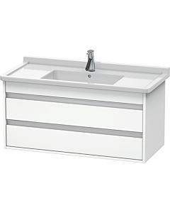 Duravit Ketho Waschtisch Unterschrank KT664501818 100 x 48 x 46,5 cm, weiss Matt, wandhängend