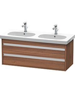 Duravit Ketho vanity unit KT664907979 115 x 45.5 cm, natural walnut, 2 drawers, wall-hung