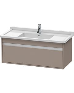 Ketho Duravit vasque KT666504343 100 x 45,5 cm, basalte mat, 2000 , suspendu