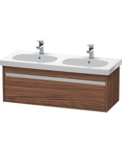 Duravit Ketho Waschtisch-Unterschrank KT666902121 115 x 45,5 cm, nussbaum dunkel, 1 Auszug, wandhängend