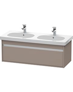 Duravit Ketho Waschtisch-Unterschrank KT666904343 115 x 45,5 cm, basalt matt, 1 Auszug, wandhängend