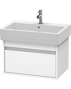 Duravit Ketho Waschtisch-Unterschrank KT668401818 65 x 44 cm, weiß matt, 1 Auszug, wandhängend