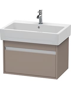 Duravit Ketho Waschtisch-Unterschrank KT668404343 65 x 44 cm, basalt matt, 1 Auszug, wandhängend
