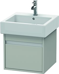 Duravit Ketho Waschtisch-Unterschrank KT668500707 45 x 44 cm, betongrau matt, 1 Auszug, wandhängend