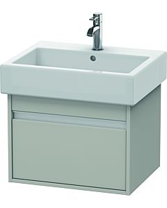 Ketho Duravit vasque KT668600707 55 x 44 cm, gris béton mat, 2000 , suspendu