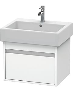 Duravit Ketho Waschtisch-Unterschrank KT668601818 55 x 44 cm, weiß matt, 1 Auszug, wandhängend