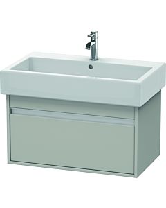 Duravit Ketho vanity unit KT668700707 75 x 44 cm, concrete gray matt, 2000 pull-out, wall-hung