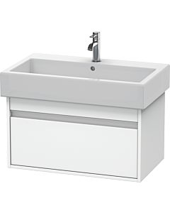 Ketho Duravit vasque KT668701818 75 x 44 cm, blanc mat, 2000 coulissant, suspendu
