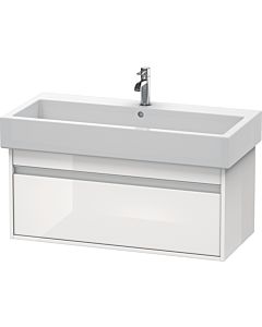 Duravit Ketho Waschtisch-Unterschrank KT668802222 95 x 44 cm, weiß hochglanz, 1 Auszug, wandhängend