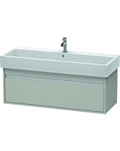 Duravit Ketho vanity unit KT668900707 115 x 44 cm, concrete gray matt, 2000 pull-out, wall-hung