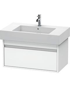 Duravit Ketho Waschtisch-Unterschrank KT669001818 80 x 45,5 cm, weiß matt, 1 Auszug, wandhängend