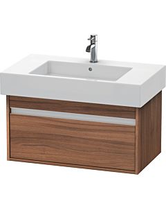 Duravit Ketho Waschtisch-Unterschrank KT669007979 80 x 45,5 cm, nussbaum natur, 1 Auszug, wandhängend