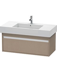Duravit Ketho vanity unit KT669107575 100 x 45.5 cm, linen, 2000 pull-out, wall-hung