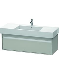 Duravit Ketho vanity unit KT669200707 120 x 45.5 cm, concrete gray matt, 2000 pull-out, wall-hung