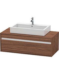 Duravit Ketho KT669602121 120 x 55 cm, noyer foncé, pour Aufsatzbecken milieu, 2000 , suspendu
