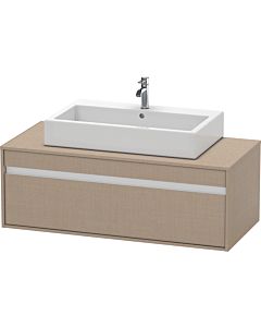 Duravit Ketho KT669607575 120 x 55 cm, lin, pour Aufsatzbecken milieu, 2000 , suspendu