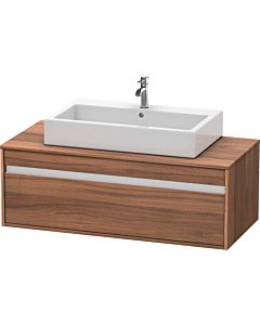 Duravit Ketho KT669607979 120 x 55 cm, noyer naturel, pour Aufsatzbecken milieu, 2000 , suspendu