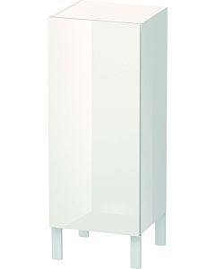 L-Cube Duravit tall cabinet LC1189L2222 individual, door on the left, white high gloss