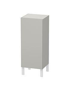 L-Cube Duravit tall cabinet LC1189R0707 individual, door on the right, concrete gray matt