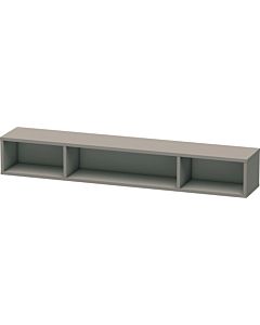 Duravit L-Cube Regalelement LC120004343 80 x 14 cm, basalt matt, 3 Fächer, horizontal
