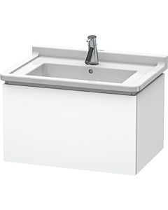 L-Cube Duravit vasque LC616401818 67 x 46,9 cm, blanc mat, 2000 coulissant, suspendu