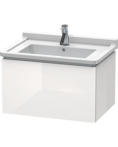 L-Cube Duravit vasque LC616402222 67 x 46,9 cm, blanc brillant, 2000 coulissant, suspendu