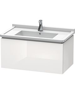 L-Cube Duravit vasque LC616508585 82 x 46,9 cm, blanc brillant, 2000 coulissant, suspendu