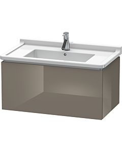 L-Cube Duravit vasque LC616508989 82 x 46,9 cm, gris flanelle brillant, 2000 , suspendu