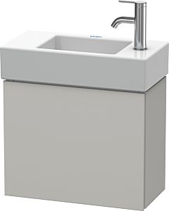 Duravit L-Cube vanity unit LC6246L0707 48x24x40cm, wall-hung, door on the left, concrete gray matt