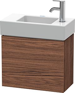 Duravit L-Cube Waschtisch-Unterschrank LC6246L2121 48x24x40cm, wandhängend, Tür links, nussbaum dunkel