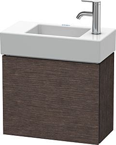 Duravit L-Cube Waschtisch-Unterschrank LC6246L7272 48x24x40cm, wandhängend, Tür links, eiche dunkel gebürstet