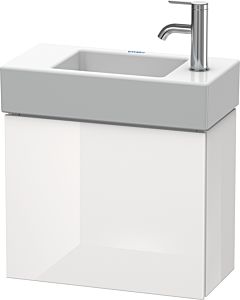 Duravit L-Cube Waschtisch-Unterschrank LC6246R2222 48x24x40cm, wandhängend, Tür rechts, weiß hochglanz