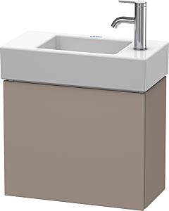 L-Cube Duravit vasque LC6246R4343 48x24x40cm, suspendu, porte à droite, basalte mat
