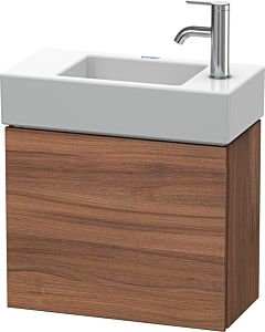 Duravit L-Cube vanity unit LC6246R7979 48x24x40cm, wall-hung, door on the right, natural walnut