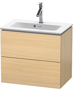 Duravit L-Cube vanity unit LC625607171 62 x 39, 2000 cm, Mediterranean oak, 2 drawers, wall-hung