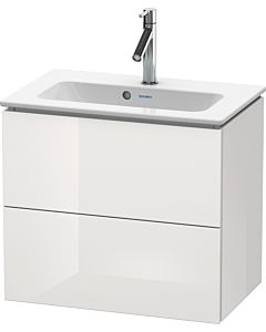 Duravit L-Cube vanity unit LC625608585 62 x 39, 2000 cm, white high gloss, 2 drawers, wall-hung