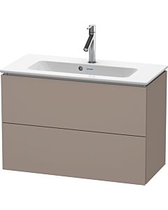 Duravit L-Cube vanity unit LC625704343 82 x 39, 2000 cm, basalt matt, 2 drawers, wall-hung