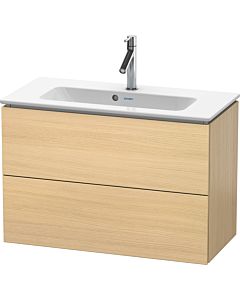 L-Cube Duravit vasque LC625707171 82 x 39, 2000 cm, chêne méditerranéen, 2 tiroirs, suspendu