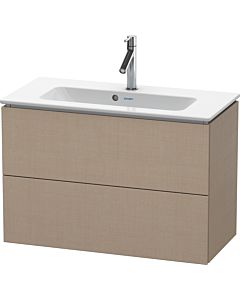 Duravit L-Cube Waschtisch-Unterschrank LC625707575 82 x 39,1 cm, leinen, 2 Schubkästen, wandhängend