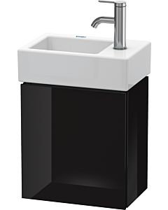Duravit L-Cube Waschtisch-Unterschrank LC6293L4040 36,4x24,1x40cm, wandhängend, Tür links, schwarz hochglanz