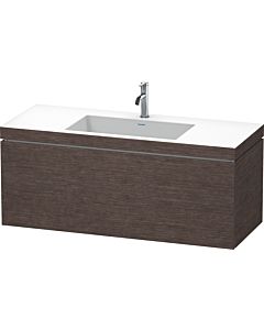 L-Cube Duravit vasque LC6919O7272 120 x 48 cm, trou pour robinet 2000 2000 foncé brossé, coulissant match2